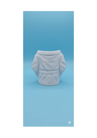 Bornoz Diş Fırçalık Premium Hediyelik Beyaz - 843786911 Beyaz