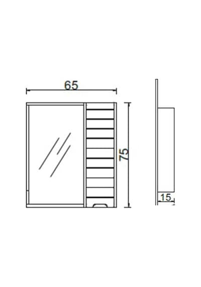 Denko Mostar 70 Cm Mdf Beyaz Banyo Dolabı Takımı Aynalı Üst Modül Beyaz Denko Mostar 70 Cm Mdf Beyaz Banyo Dolabı Takımı Aynalı Üst Modül Beyaz