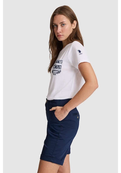 U.S. Polo Assn. U.s. Polo Assn. Kadın Beyaz Tişört 50323540-vr013