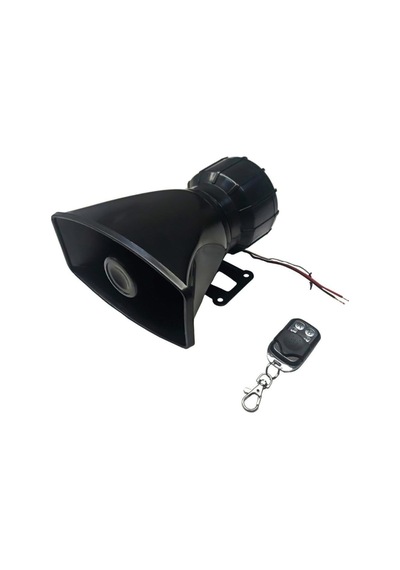 Oto Polis Sireni Uzaktan Kumandalı 4 Sesli 12 Volt 50 Watt