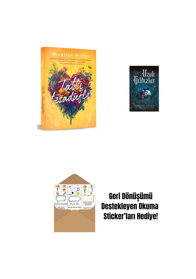 Tatlı Tesadüfler + Uzak Yıldızlar + Okuma Sticker'ları
