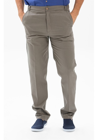 Eliş Şile Bezi Gabardin Erkek Pantolon Haki Hk - 40 Haki