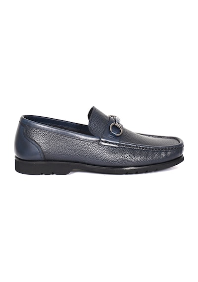 Tuna Hakiki Deri Laicvert Loafer Erkek Ayakkabı Eva Taban - Toka Detaylı - 1019 Lacivert Tuna Hakiki Deri Laicvert Loafer Erkek Ayakkabı Eva Taban - Toka Detaylı - 1019 Lacivert