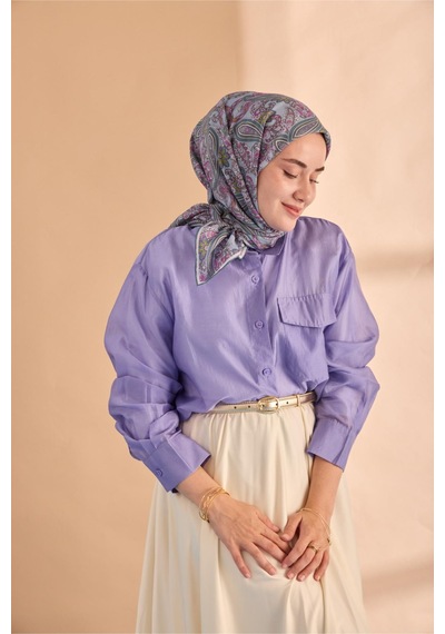 Silk Home Yaz Esintisi Eşarp 150002-11 Bebe Mavi, Karolina Mavi, Pembe, Leylak