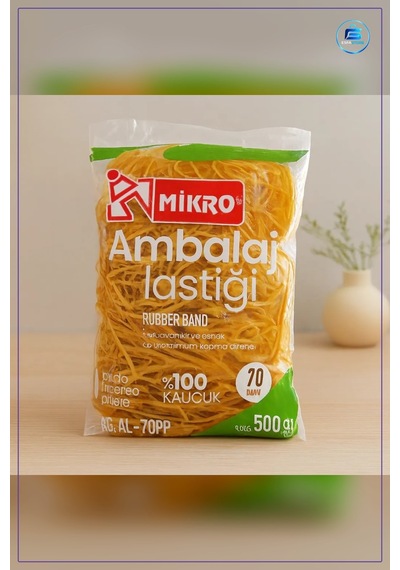 Paket Lastiği Kauçuk Para Lastik 500 G 220x140x140 Mm Ambalaj Ofi