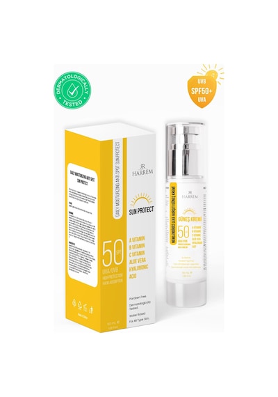 Harrem Nemlendirici Leke Karşıtı SPF50+ Güneş Kremi 50 ML Harrem Nemlendirici Leke Karşıtı SPF50+ Güneş Kremi 50 ML