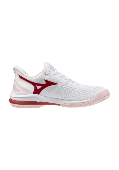 Mizuno Wave Exceed Tour 7 Ac Kadın Tenis Ayakkabısı Beyaz / Kırmızı Çok Renkli