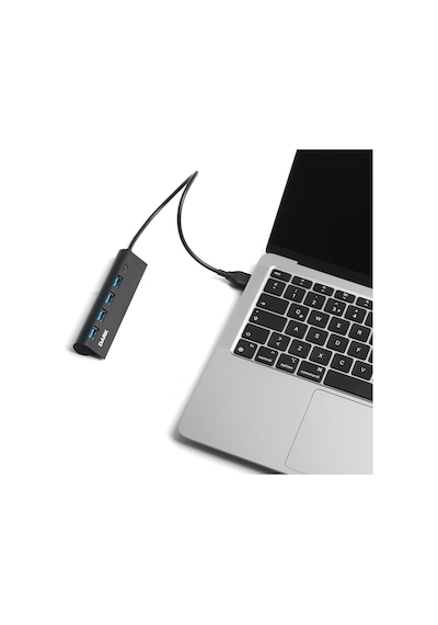 Dark Usb Type A To 1Xusb C Charge 4 Port Usb2.0 Hub Dk Ac Usb346 Switch