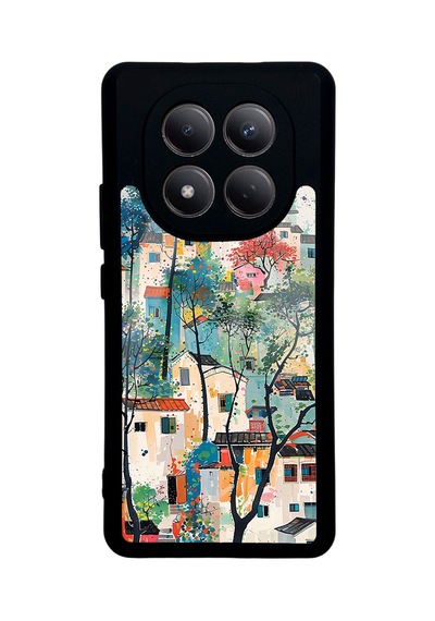 Xiaomi Redmi Note 15 5g Kılıf Kamera Lens Korumalı Desenli Silikon Üstün Koruma Kurtiletisim Ağaçlar