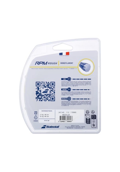 Babolat Rpm Rough 1.25 Mm 12m Sarı Kordaj Teli