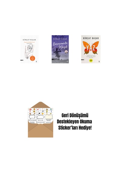 Dışarda Kötülük Vardı Ciltli + Başucumda Müzik Midi Boy + Yaz + Okuma Sticker'ları
