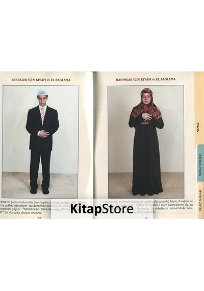 Namazı Seviyorum Abdest Namaz Sureleri Duaları çanta Boy ko . N11.144