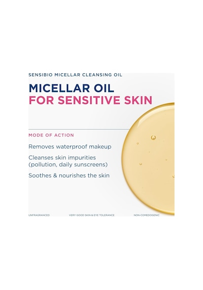 Bioderma Sensibio Micellar Cleansing Oil Tüm Ciltler Yüz Ve Göz Makyajı Çift Aşamalı Temizleme Yağı 150 Ml