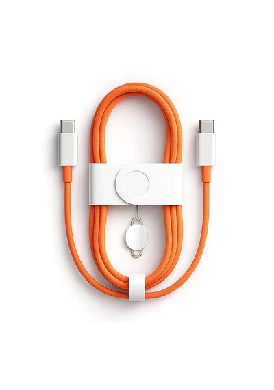 Type-c To Usb-c Hızlı Şarj Kablosu 60w Pd Turuncu Orgulu