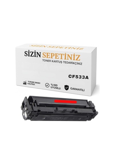 Tr Hp M180n M181fw İçin Cf533a 205a Kırmızı Uyumlu Muadil Toner Kartuş