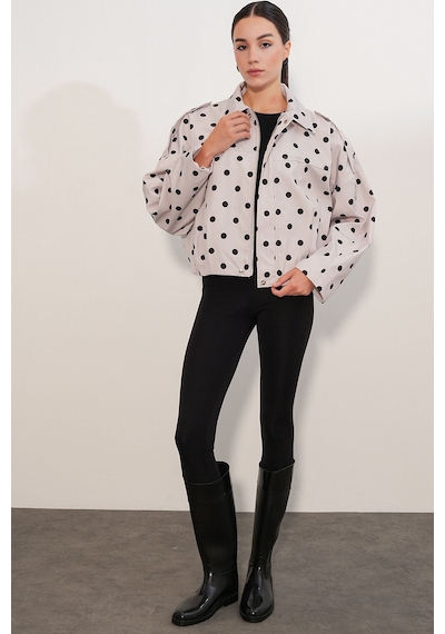 Hiccup Bdart Oversized Fermuarlı Ceket Çok Renkli