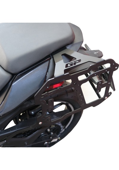 Gp Kompozit Bajaj Dominar 250 / 400 2020-2026 Uyumlu Yan Çanta Demiri Siyah