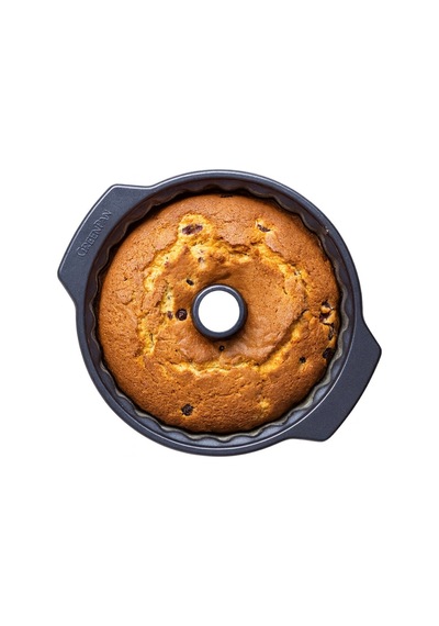 Greenpan Thermolon Yüzey Borulu Kek Kalıbı 24 Cm Siyah