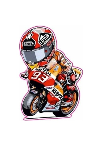 72 X 105 Mm Sticker 10'lu Standart