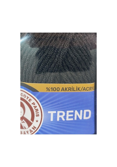 Trend Siyah El Örgü İpi 3 Adet - Renk: 999