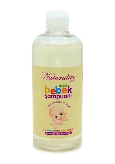 Naturalive Beauty Doğal Bebek Şampuanı 500 ML