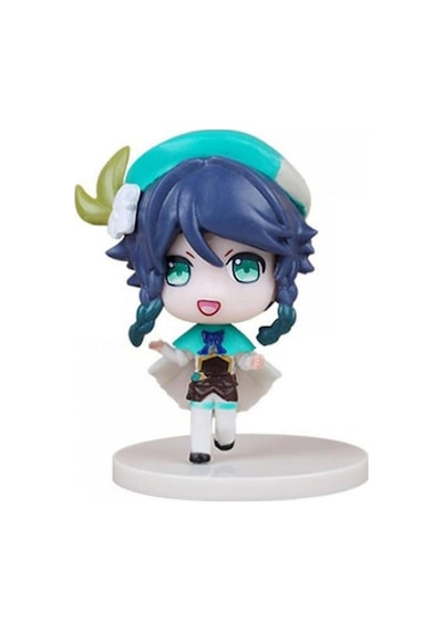 Genshin Impact Venti Mini Figür - 10 Cm Koleksiyonluk Anime Aksiyon Figürü