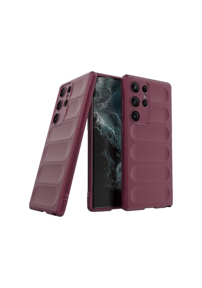 Samsung Uyumlu Galaxy S24 Ultra Kılıf Optimum Lens Çerçeveli Silikon Kapak