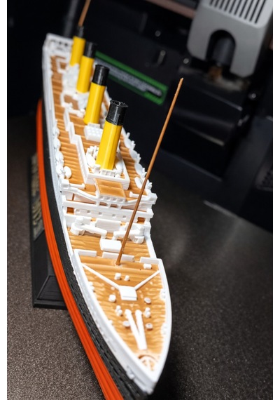 3d Baskı Titanic Gemi Maketi Detaylı Premium Dekor & Koleksiyon Modeli