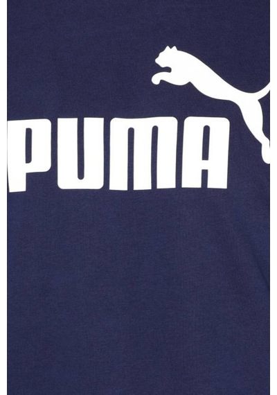 Puma Ess Big Logo Erkek Lacivert Sweatshirt 58668006 Lacivert