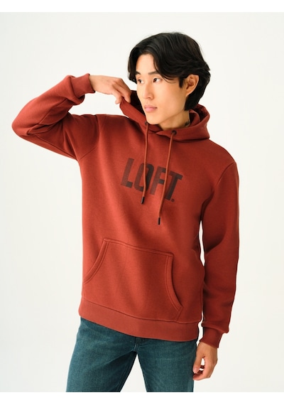 Erkek Sweatshirt Lf2038246 Kahverengi
