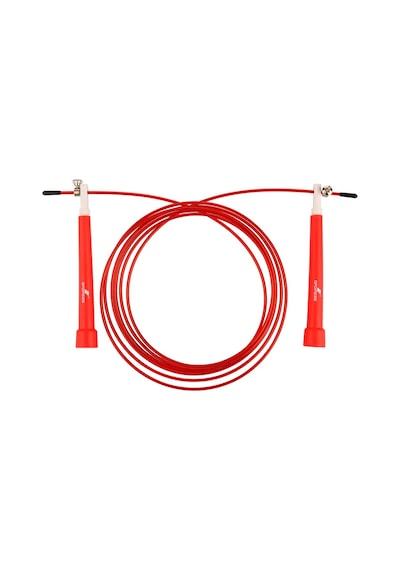 Uzunluğu Ayarlanabilir Çelik Telli Atlama İpi - Speed Rope - Kırmızı