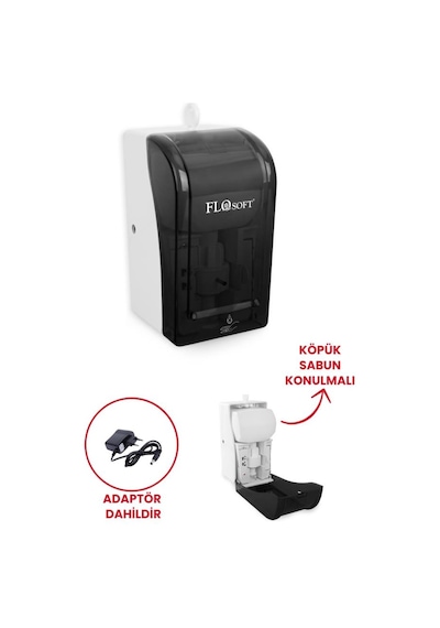 Flosoft Diva Otomatik Köpük Verici 700ml Adaptör Dalihdir Renkli