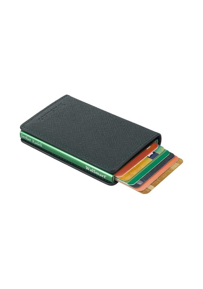 Walsmart Slim Safiano Akıllı Mekanizmalı Cüzdan Hakiki Deri