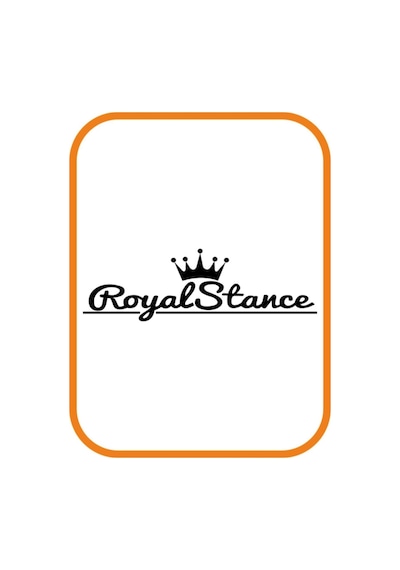 Royal Stance Oto Sticker 30x10 Cm Siyah