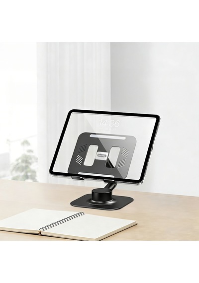 Go Des Gd-hd378 Ayarlanabilir Katlanabilir 360 Derece Dönebilen Telefon Ve Tablet Standı Siyah