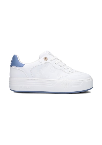Guess Swole Deri Karışımlı Kadın Sneaker Ayakkabı Flpswofal12 Mavi