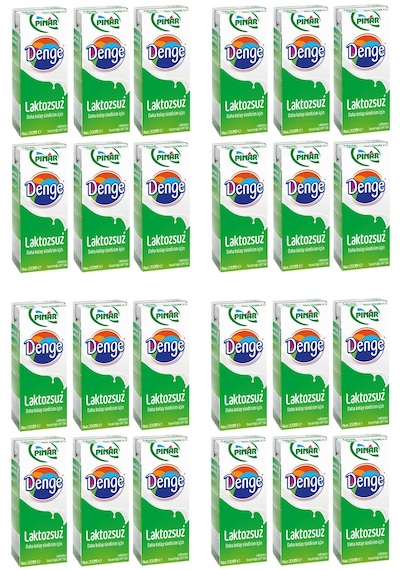 Pınar Denge Laktozsuz Süt 200 Ml X 24 Adet