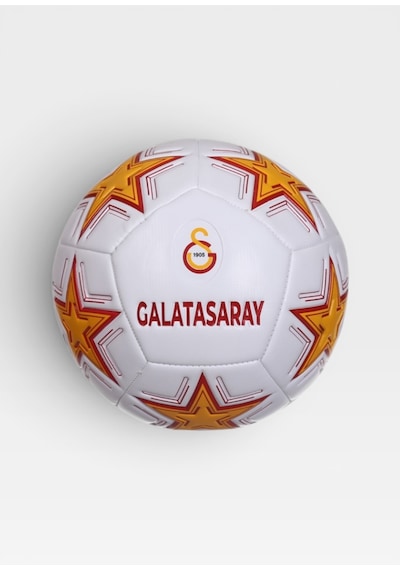 Gs-7008 Lisanslı Star Futbol Topu 5 Numara Sarı Kırmızı Maç Antrenman Topu Çok Renkli