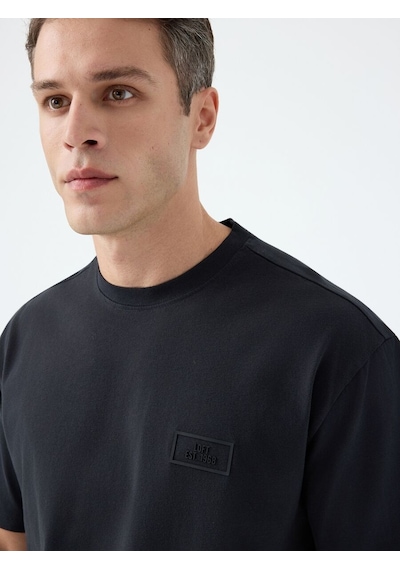 Loft Loose Fit Erkek Tshirt K.kol Lf2042253 Q1.v1 Antrasit