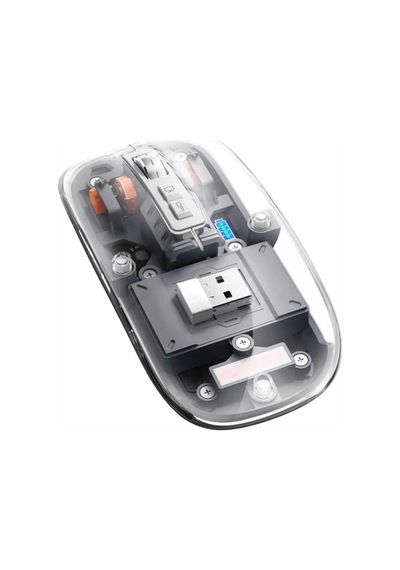 Kablosuz Mouse Şarjlı Bluetooth Wireless Çift Modlu Sessiz 55515886