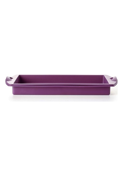 Tupperware 1.5 Litre Mor Silikon Dikdörtgen Pişirme Kalıbı - Esne