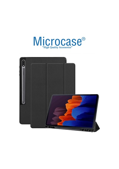 Samsung Uyumlu Tab S7 FE SM-T733 12.4" Standlı Silikon Kılıf - AL3309