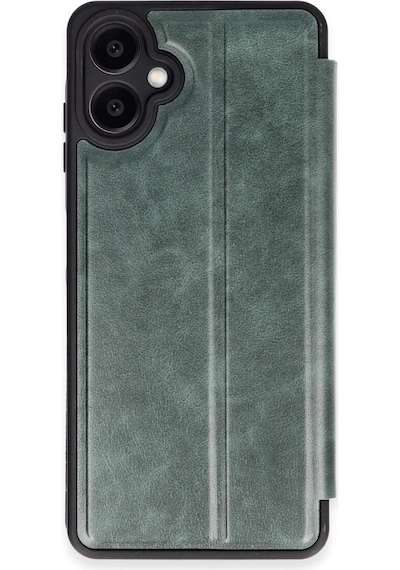 Galaxy Uyumlu  A07 4g Flip Cover - Yeşil - Yluh-867324