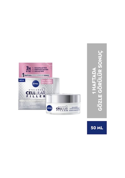 Nivea Cellular GKF 15 Cilt  Yüz Gündüz Bakım Kremi 50 ML