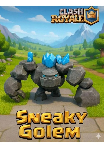 Clash Royale Golem Dekoratif Figür 7x12cm