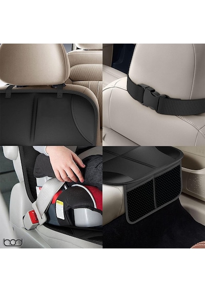 Bod Isofix Girişli Oto Çocuk Koltuğu Koruyucu Alin Oto Kılıfı Ana Kucağı Puset Koruma Koltuk Minderi