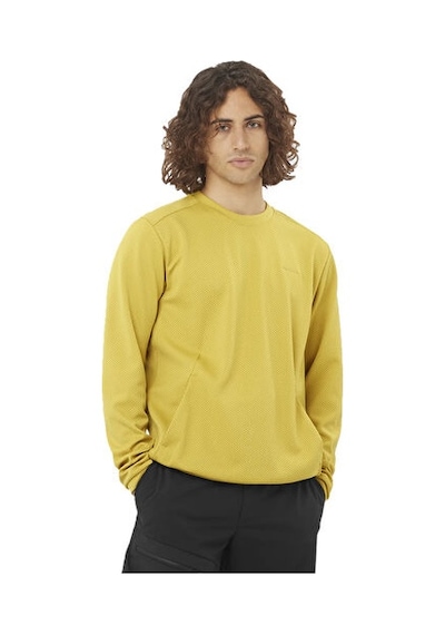 Salomon Motomesh Crewneck W Kadın Günlük Sweatshirt Lc2647200 Yeşil