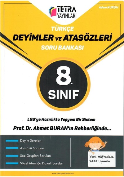 Tetra Yayınları Türkçe DEYİMLER ve ATASözLERİ Soru Bankası