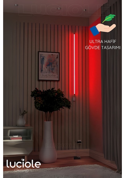 Uzaktan Kumandalı Led Lambader - Yatak Üstü, Tv Yanı ,oturma Odası - Greenlightluci