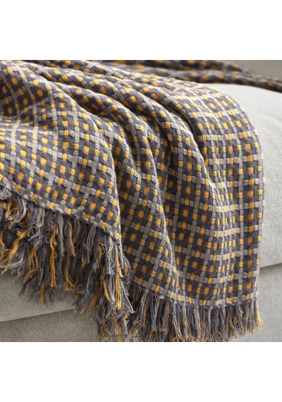 Ikea Flıkbrunört Polar Koltuk Örtüsü Tek Kişilik 130 X 170 Cm Çok Renkli